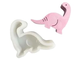 Molde silicona dinosaurio cuello largo 